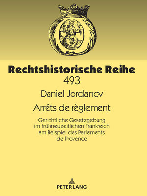 cover image of Arrêts de règlement